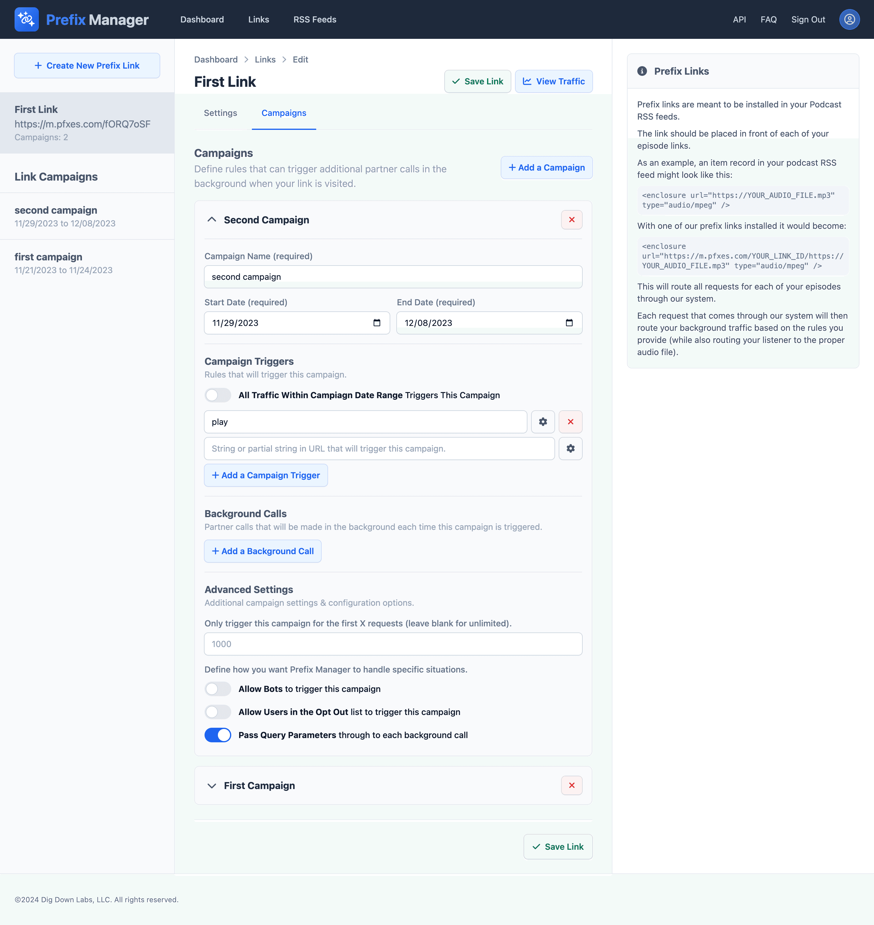 Empowering podcasters with full autonomy over their advertising and monetization strategies.